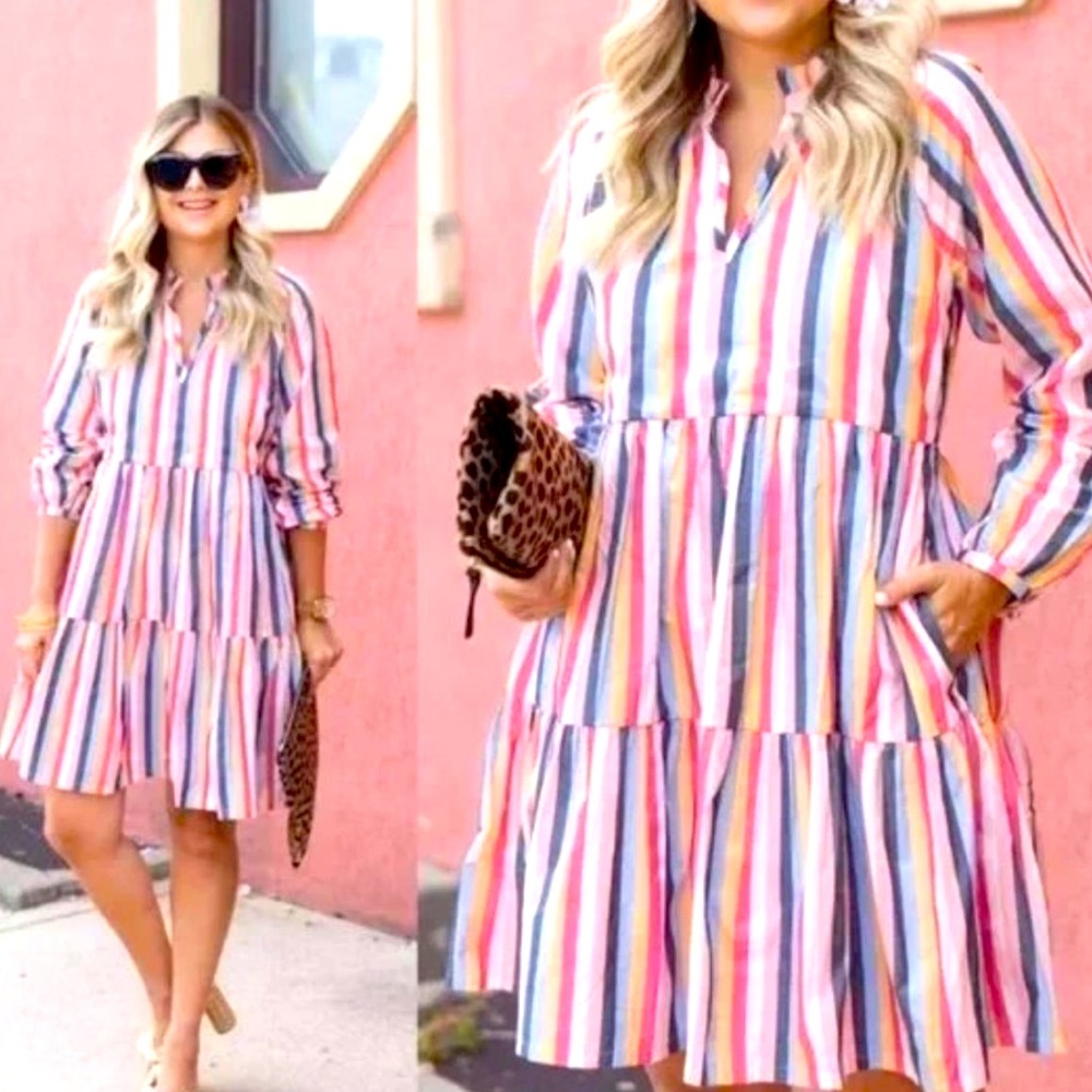 J.Crew long sleeve a-line dress size XL